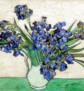 Iris dans un vase