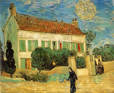 Van Gogh White House at Night