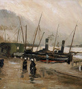 Gogh van Vincent The Ruyterkade Amsterdam Sun