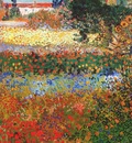 van gogh flowering garden