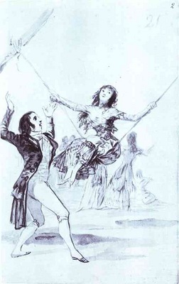 Francisco de Goya The Swing