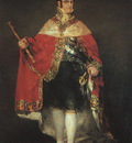 Ferdinand VII in his Robes of State
