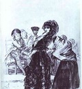 Francisco de Goya Old Beggar with a Maja