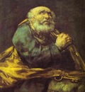 Francisco de Goya St  Peter Repentant