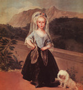 Goya Portait of Maria Teresa de Borbon y Vallabriga, 1783, o