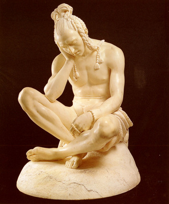 Gruyere Theodore Charles Seated Indian