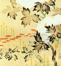 hoitsu peonies and chrysanthemums