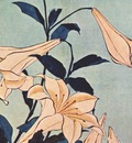 hokusai lilies