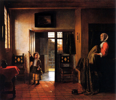 Y05 Pieter de Hooch The Bedroom sqs