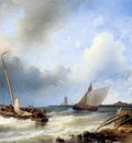 Hulk Abraham Sailing ship for the coast Sun