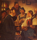 Kauffman Hugo Wilhelm The Zither Player