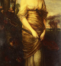 Kaulbach Hermann Portrait Of A Lady With A Mandolin