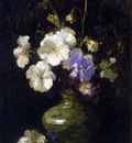 Kever Jacob Pansies in a vase Sun