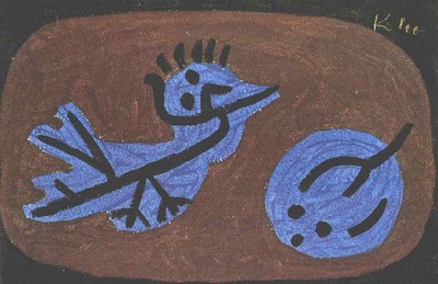 Klee Blue bird pumpkin, 1939, Collection Heinz Bergguen, Par