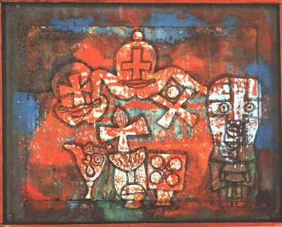 Klee Chinese porcelain, 1923, Collection Mr  and Mrs  Werner
