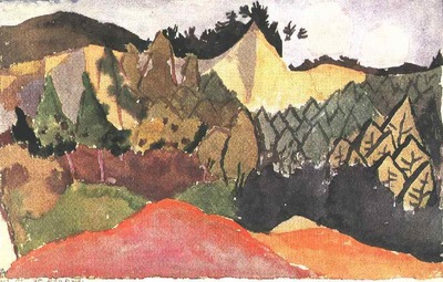 Klee In the Quarry, 1913, Klee foundation, Bern