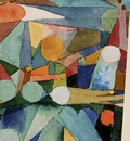Klee Color shapes, 1914, Watercolor on paper, Barnes foundat