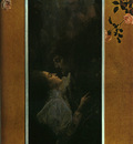 Klimt Love, 1895, 60x44 cm, oil on canvas, Historisches Muse