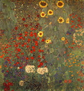 lrs Klimt Garden With Sunflowers1905
