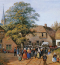 Knip Henri Coming out of church Sun