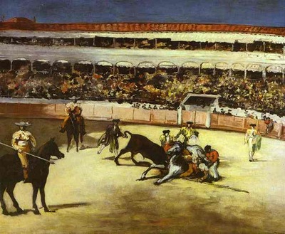 Edouard Manet Bull Fighting Scene