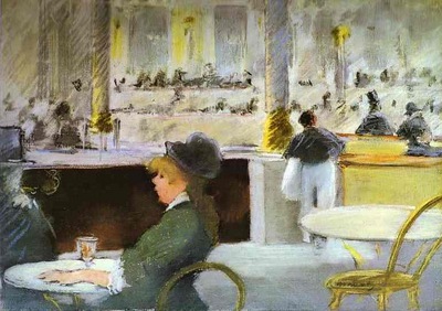 Edouard Manet Interior of a Cafe