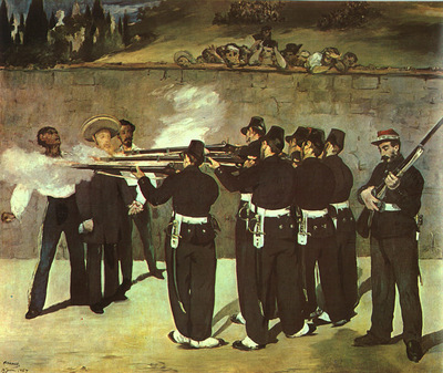 manet the execution of the emperor maximilian,