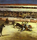 Edouard Manet Bull Fighting Scene