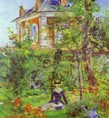 Edouard Manet Girl in the Garden at Bellevue