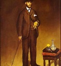 Edouard Manet Portrait of Theodore Duret