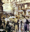 Edouard Manet The Barricade Civil War