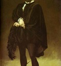 Edouard Manet The Tragic Actor Rouviere as Hamlet