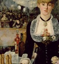 Manet A bar at Folies Bergeres, 1881 82, Detalj 1 96x130 c