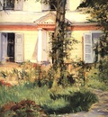 Manet The House at Rueil, 1882, National Gallery of Victoria