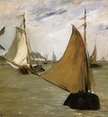 Manet Eduard Vue dHollande Sun
