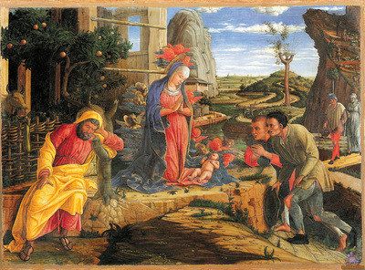 mantegna 014 adoration of the shepherds 1450