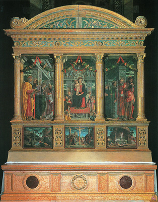 mantegna 023 san zeno altarpiece 1457