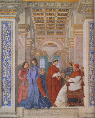 Mantegna Andrea The Family of Ludovico Gonzaga