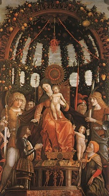 Mantegna Madonna of Victory, Musee du Louvre, Paris