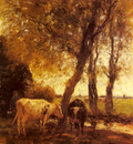 Maris Willem Cattle By A Stream