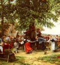 Meissonier Jean Charles The Village Festival