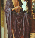 MEMLING THE DONNE TRIPTYCH, LEFT PANEL, NG LONDON