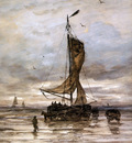 Mesdag Hendrik Willem Ship Sun