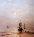 Mesdag Hendrik Willem Summer Evening Scheveningen Sun