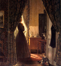 Mesdag Hendrik Willem Woman In Interior Sun