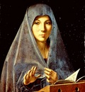 Antonello da Messina The virgin annunciate, NG Palermo