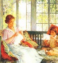 metcalf my wife and daughter c1917