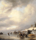 Figures on a Frozen Lake