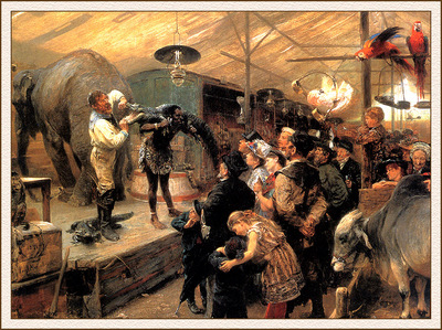 bs ahp Paul Friederich Meyerheim The Animal Booth