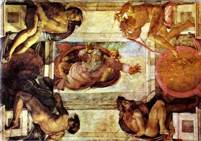 Michelangelo The Separation of Land and Water